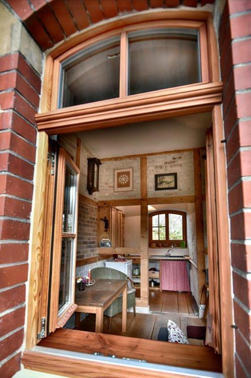 Ferienhaus "Alter Gueterschuppen" Наумбург Экстерьер фото