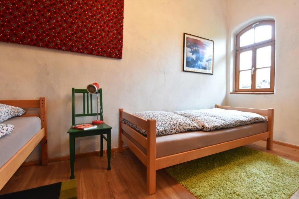 Ferienhaus "Alter Gueterschuppen" Наумбург Экстерьер фото